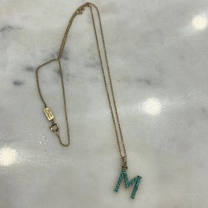 M initial Jennifer Meyer necklace